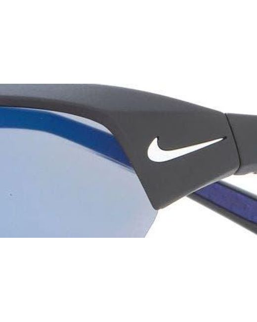 Nike Blue Skylon Ace Square Sunglasses for men