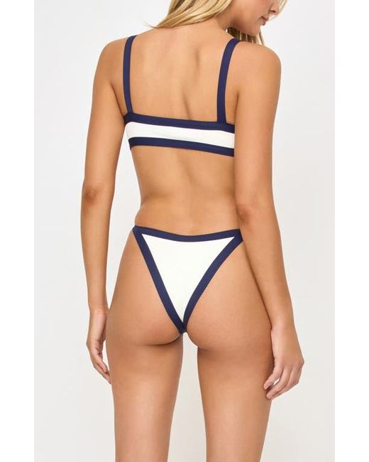 LSPACE Pink Mackenzie Bitsy Bikini Bottoms