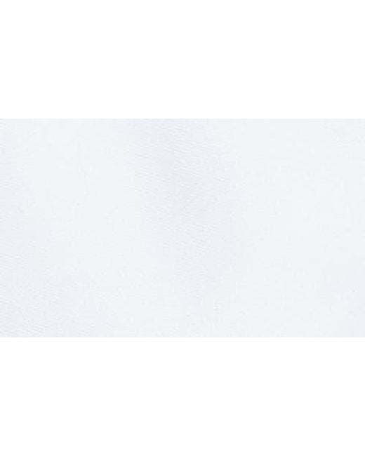 Con.struct White Solid Satin Tie for men