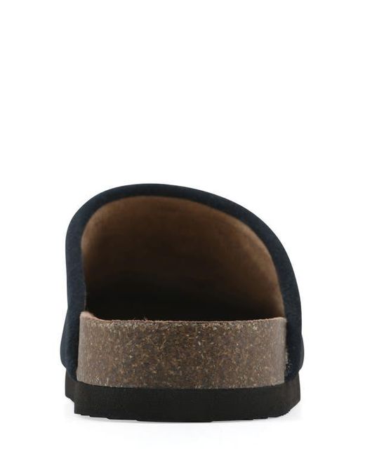 White Mountain Black Benday Clog