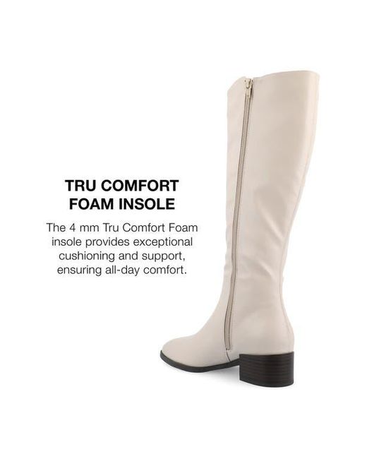 Journee Collection White Devri Tall Boots
