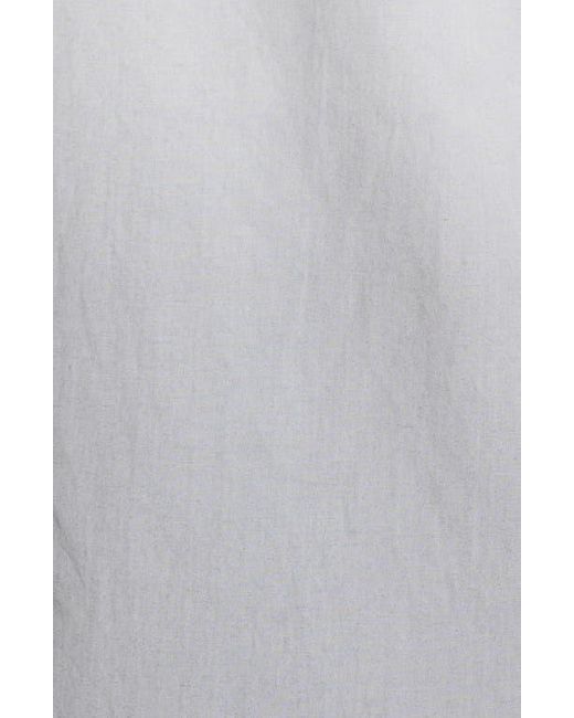 Stone Rose Gray Long Sleeve Stretch Button-Down Shirt for men