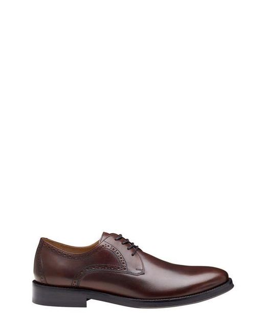 Johnston & Murphy Brown Sutton Plain Toe Oxford for men