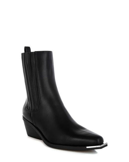 LONDON RAG Black Jeffers Western Bootie