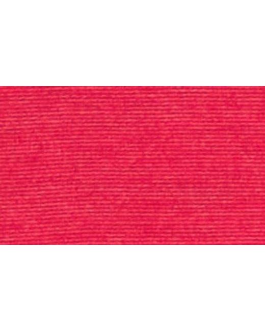 Xray Jeans Red Cotton-Blend Patch Pocket V-Neck Tee for men