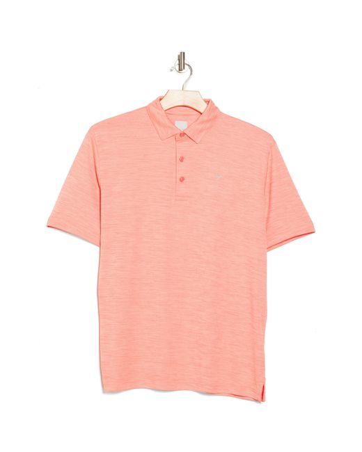 Callaway Golf® Pink Textured Polo Shirt for men