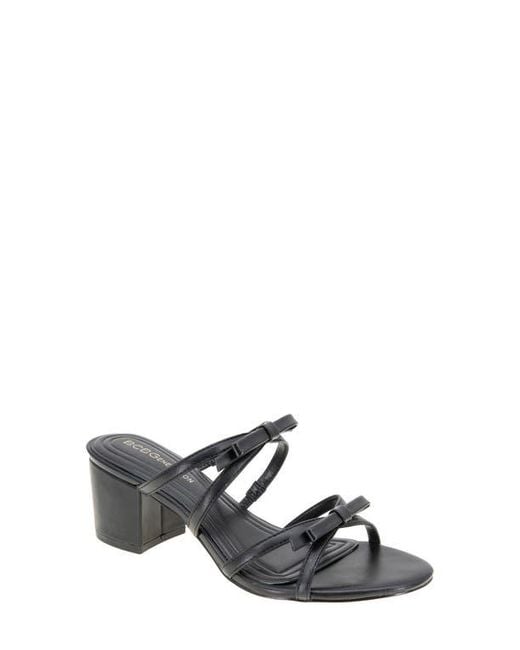 BCBGeneration Black Sarina Slide Sandal