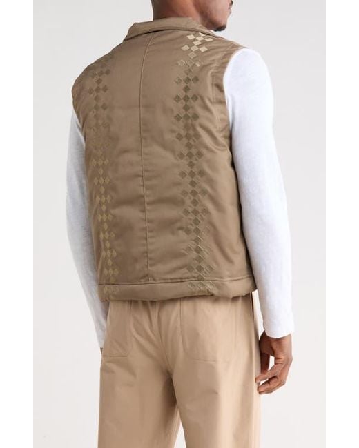 Saint Studio Natural Syracuse Down Vest for men