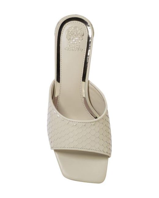 Vince Camuto White Sacha Mule Sandal