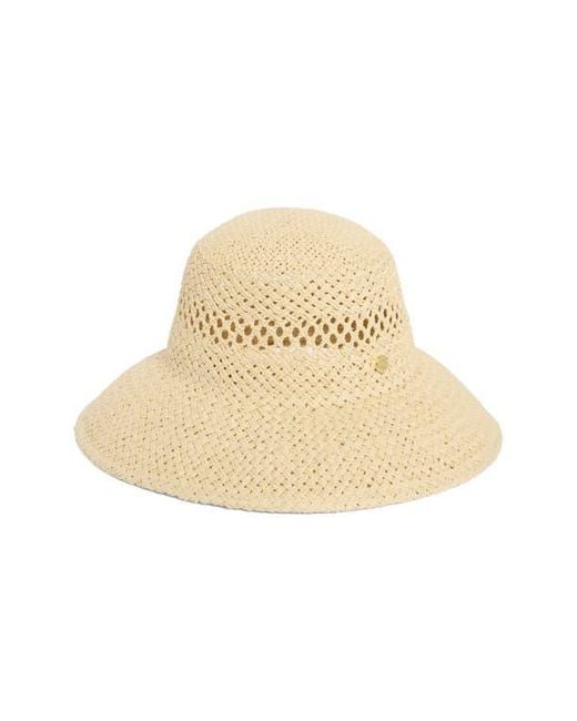 BCBGeneration Natural Straw Bucket Hat