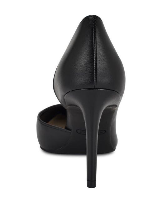 Nine West Black Everytime D'Orsay Pointed Toe Pump