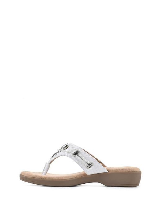 White Mountain White Bailee Sandal