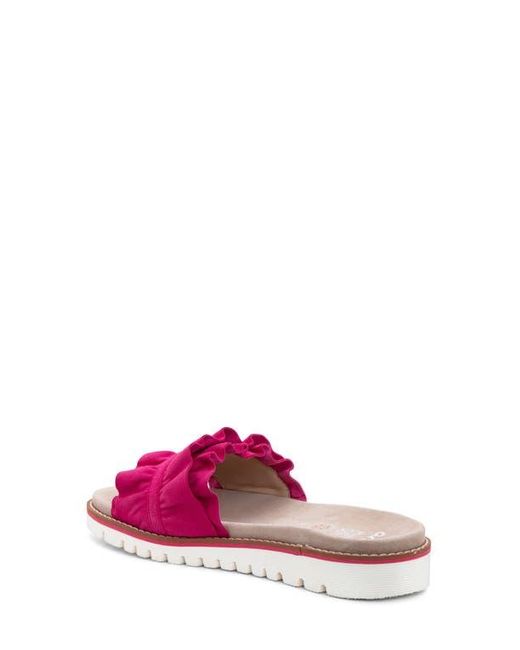 Ara Pink Keyes Slide Sandal