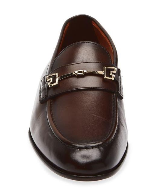 Santoni Saddle Bit Loafer in Brown for Men | Lyst display picture 3