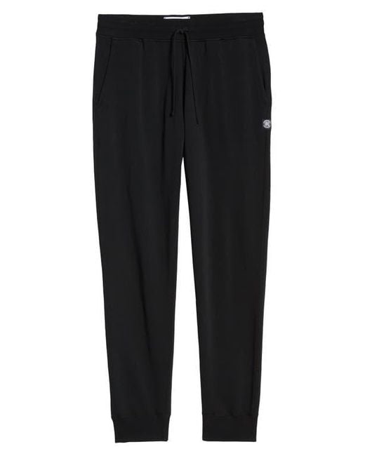 Reigning Champ Black Slim Fit Terry Sweatpants for men