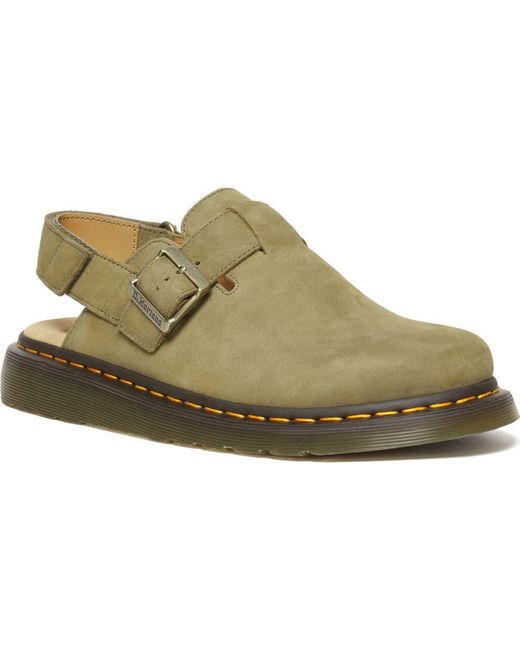 Dr. Martens Green Jorge Ii Slingback Clog for men