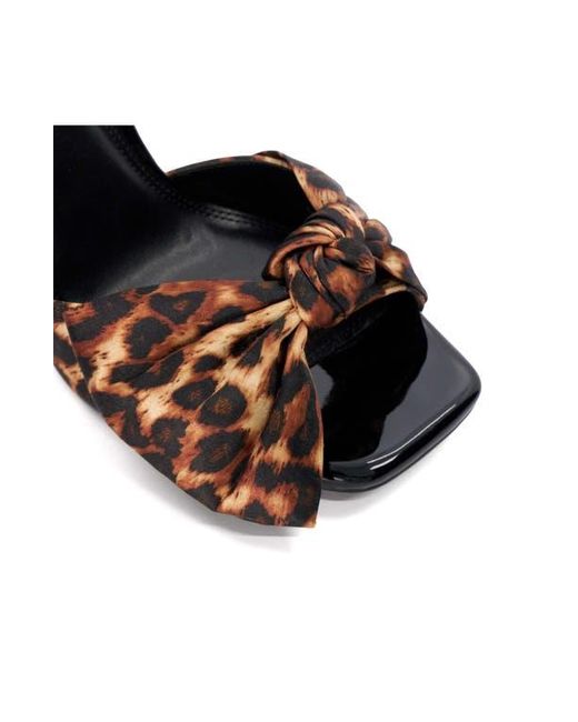 Dune Black Mannequin Ankle Strap Sandal