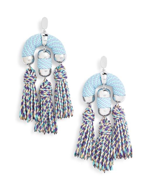 Kendra scott store blue earrings