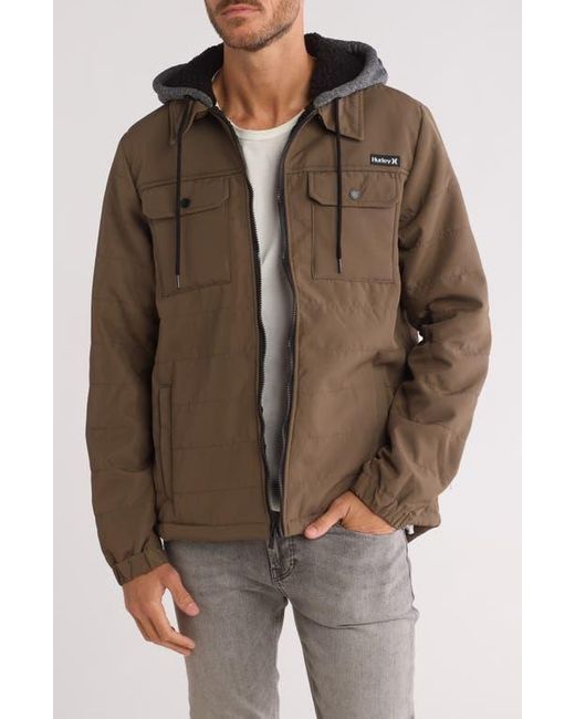 Hurley hooded jacket hot sale