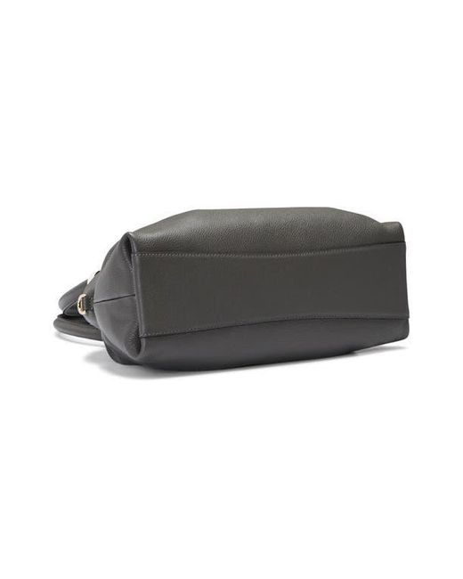 orYANY Black Adele Leather Bowling Bag