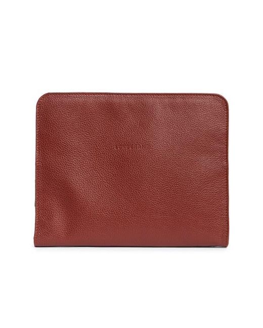 Longchamp Red Tech Card Holder