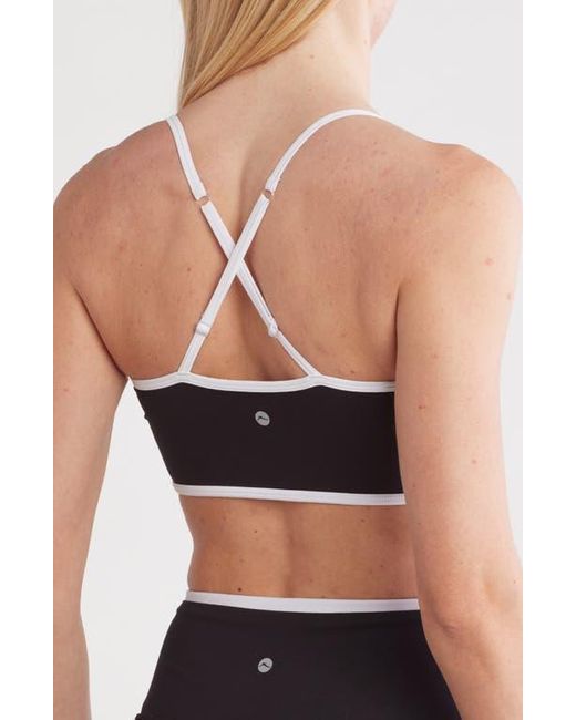 X By Gottex White Racerback Sports Bra