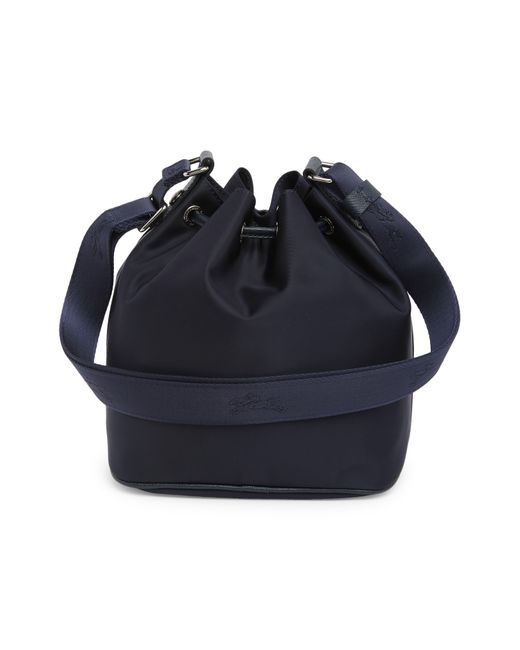 Longchamp Blue Small Le Pliage Neoprene Bucket Bag