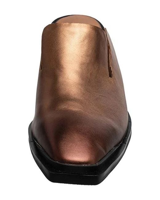Antelope Brown Harmony Leather Mule