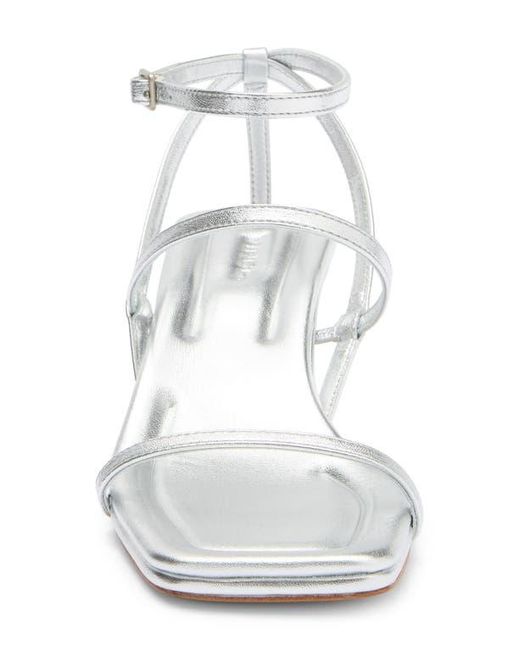 Vince White Callie Kitten Heel Sandal