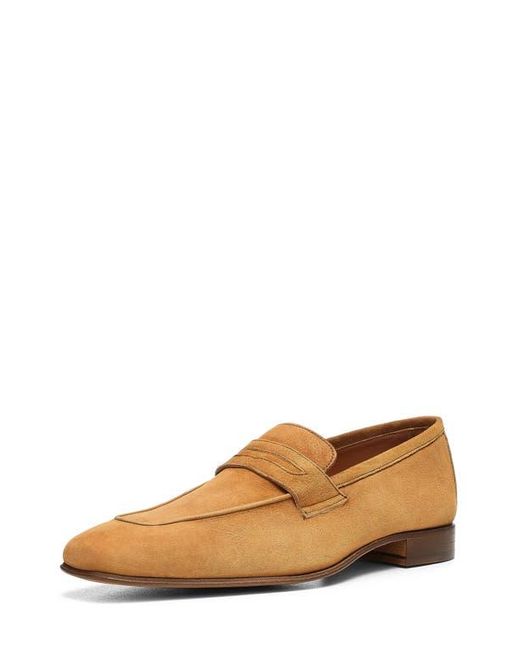 Donald J Pliner Brown Jayce Penny Loafer for men