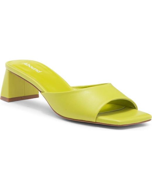 Abound Yellow Jenny Mule Sandal