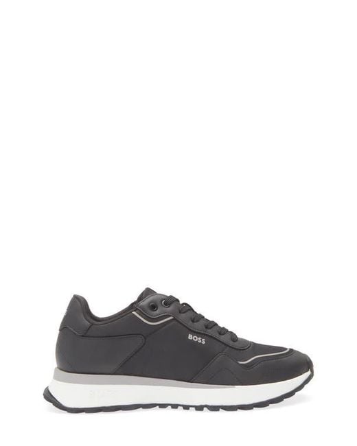 Boss Gray Jonah Runn Sneaker for men