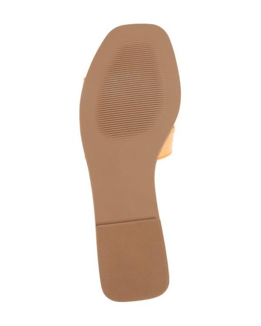 Steven New York Orange Harlien Slide Sandal