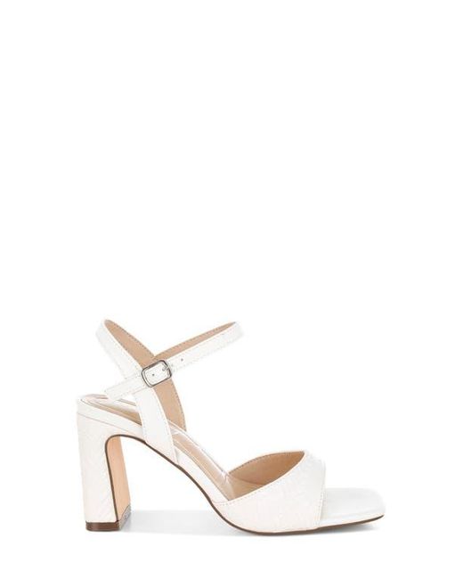 LONDON RAG Metallic Elana Block Heel Sandal