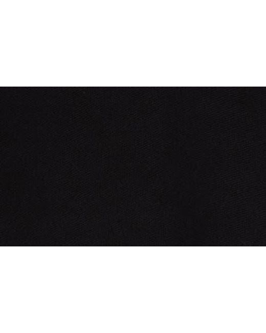 Vince Black Ribbed Cotton Pullover
