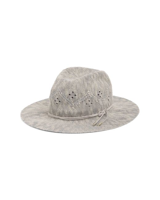 Vince Camuto Nubby Packable Panama Hat In Grey At Nordstrom Rack in Gray Lyst