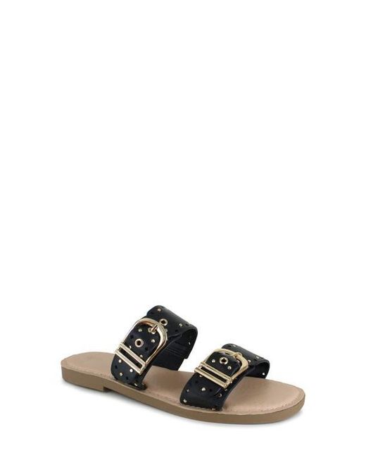 Splendid Black Leena Slide Sandal