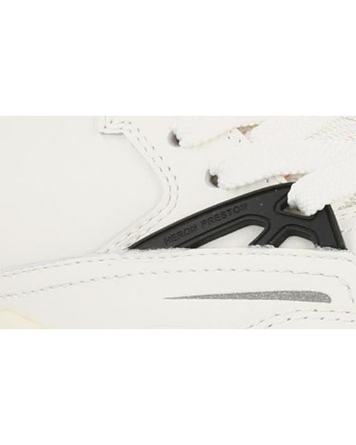 Heron Preston White Low Key Sneaker