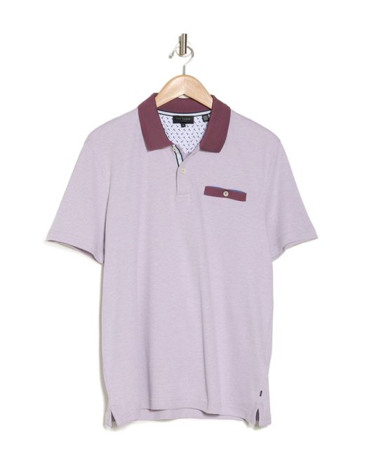 Ted Baker Purple Rancho Polo for men