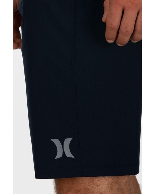 Hurley Blue One & Only Supersuede Board Shorts for men