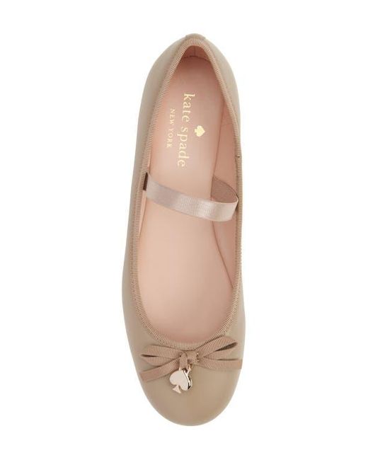 Kate Spade Natural Amora Ballet Flat