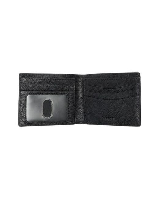 Fossil Black Anderson Bifold Wallet for men