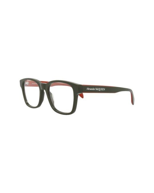 McQueen Multicolor 53Mm Square Optical Glasses for men