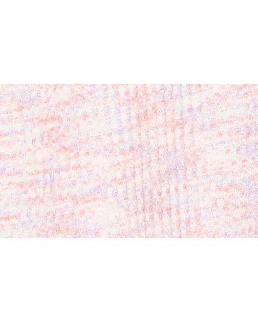 T.R. Premium Pink Mélange Short Sleeve Button-Up Shirt for men