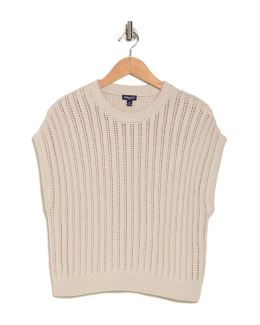 Splendid Natural Camille Knit Sweater Vest