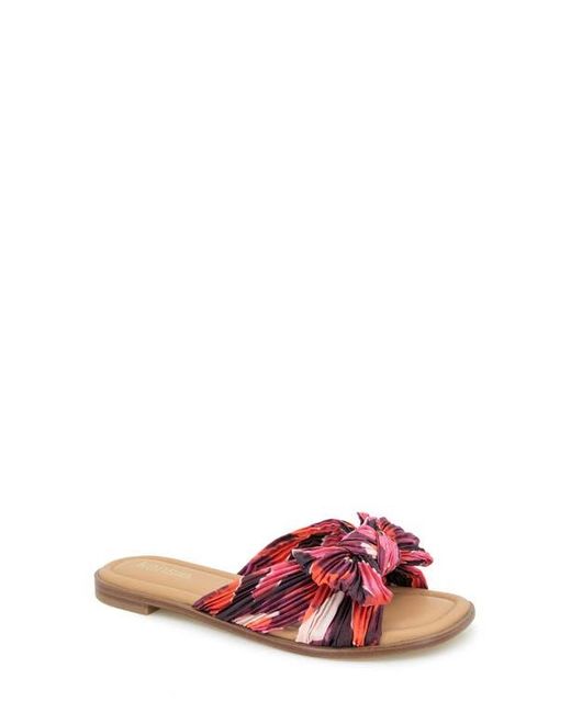 Kensie Red Renata Slide Sandal