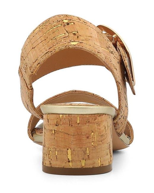 Donald J Pliner Natural Ankle Strap Sandal