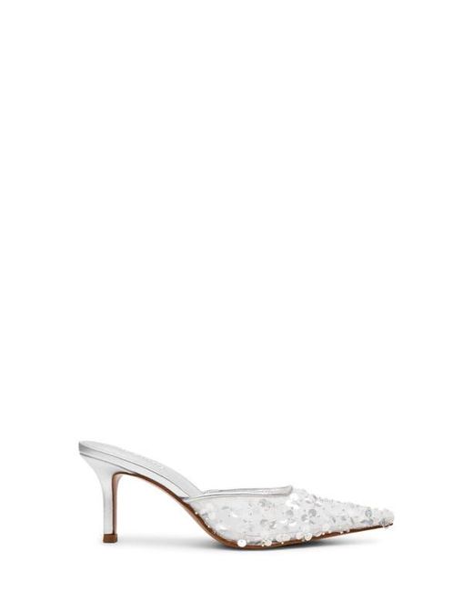 Steve Madden White Alexi Mule