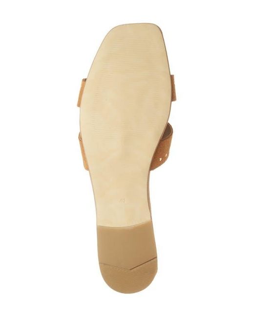 Bruno Magli Brown Finale Slide Sandal