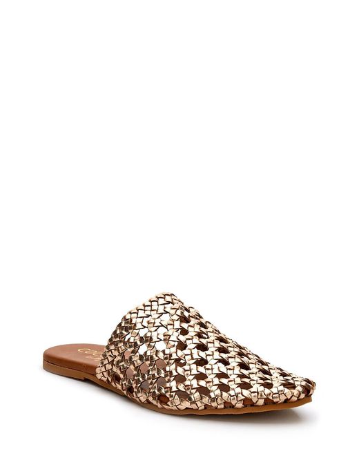 Matisse Brown Every Woven Mule